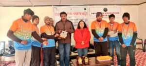 MORE THAN 150 ATHELETES PARTICIPATED IN THREE EVENTS IN CULUSTER SPORTS MEET<br>LAHDC CEC FALICITATE SPORTSPERSON