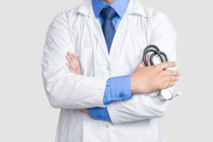 Doctor Holding Stethoscope Hand Without Face 3544 1562